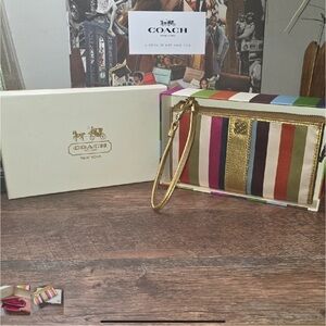 Coach Legacy Wristlet